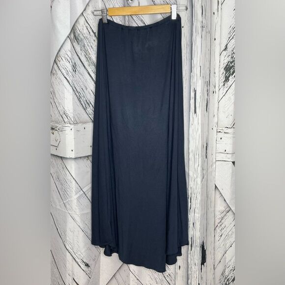 Calyso St. Barth Maxi Skirt Navy L - Picture 2 of 5